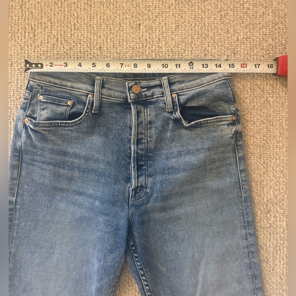 Mother Tomcat Ankle Fray Jeans - Picture 8 of 10